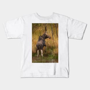 I'm outa here - Moose, Algonquin Park, Canada Kids T-Shirt